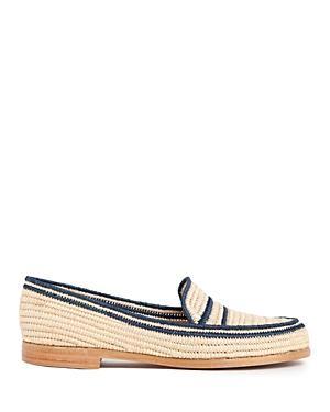 Paloma BARCELO Womens Paul Raffia Loafers Product Image