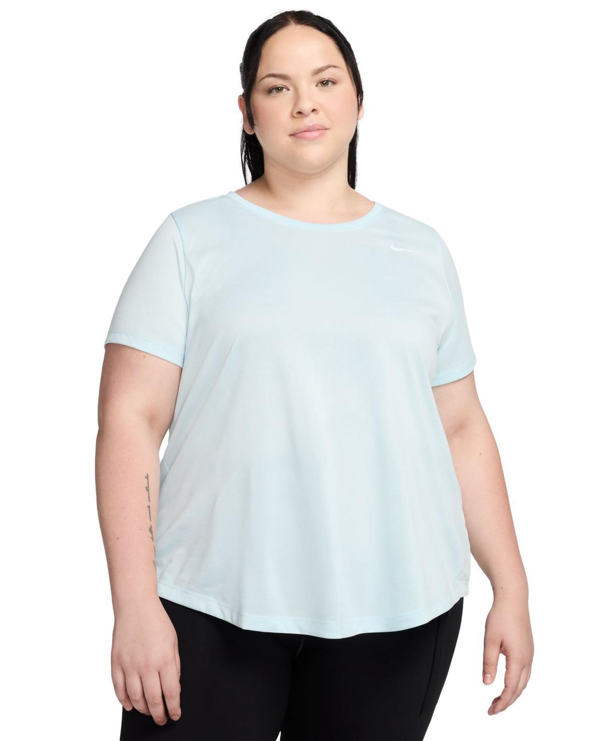 Nike Plus Size Active Dri-fit Womens Short-Sleeve Logo T-Shirt Product Image