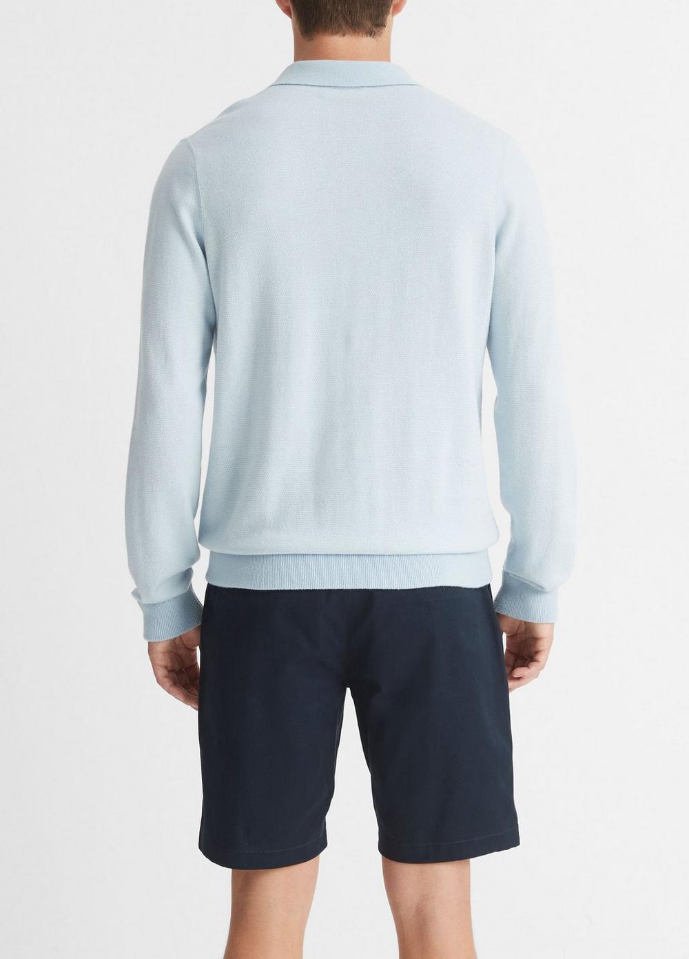 Birdseye Johnny Collar Sweater Product Image