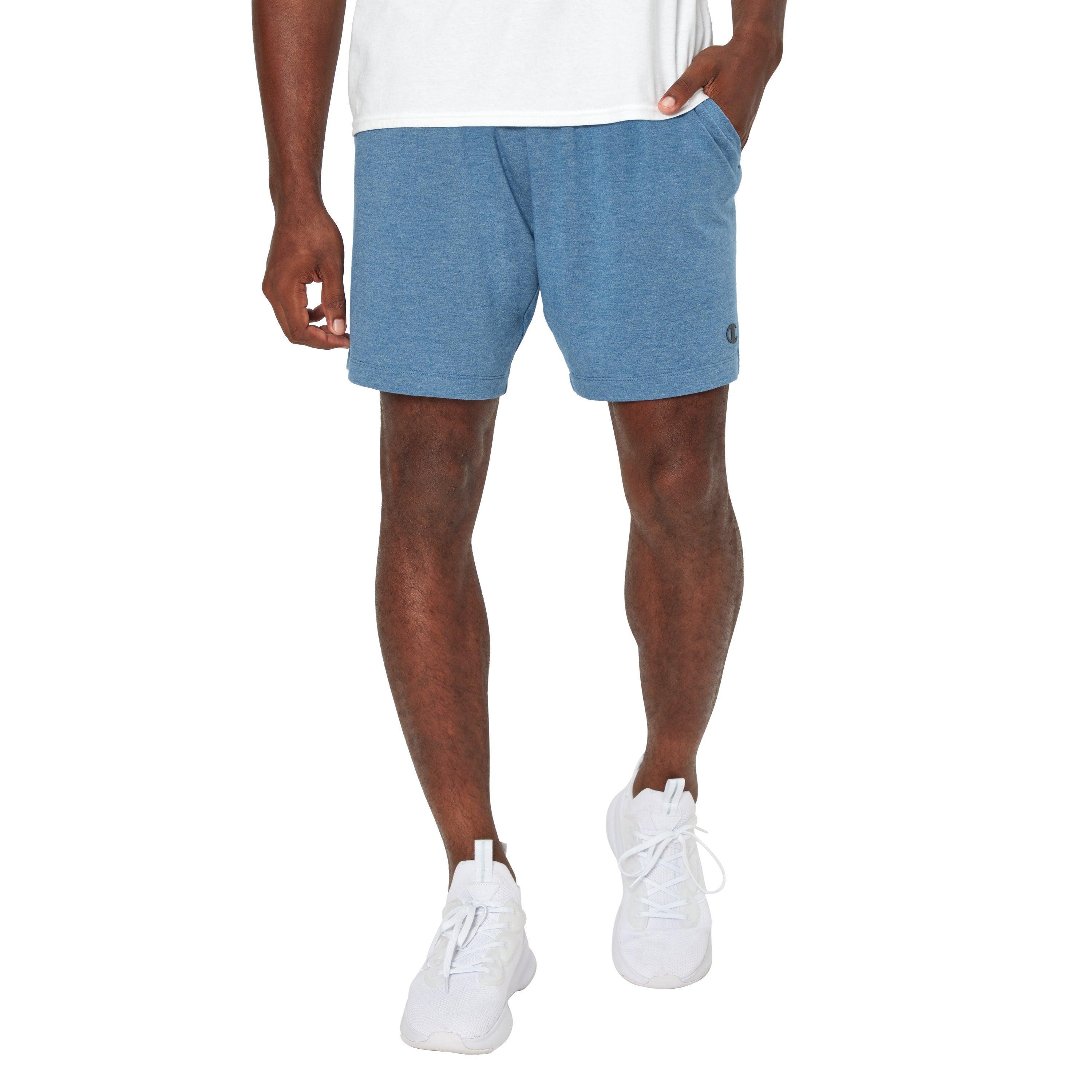 Mens Champion Weekender Shorts, 8 Black Heather XL Product Image