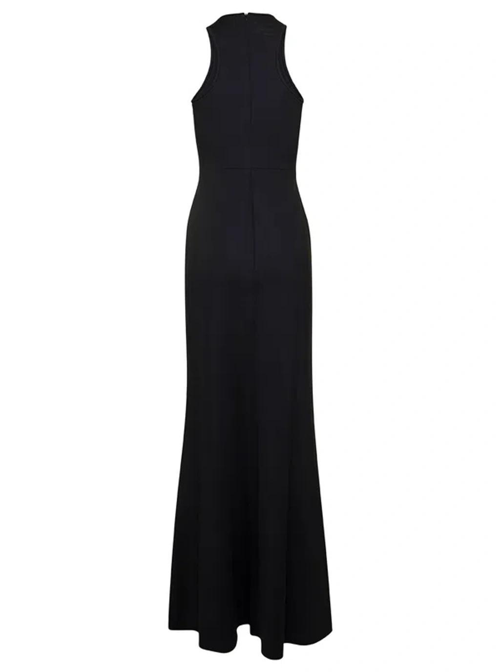 MAX MARA Navarra Long Dress In Black Product Image