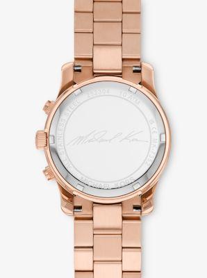 Oversized Pavé Logo -Tone Watch Product Image