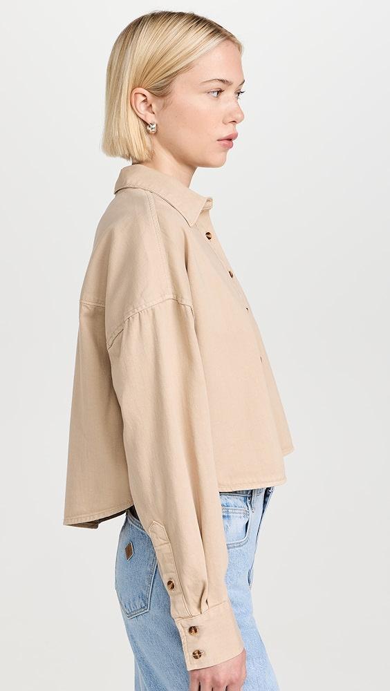 Favorite Daughter The Crop Ex Boyfriend Shirt | Shopbop Product Image