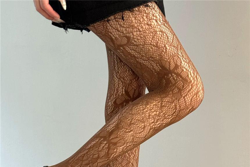 Lace Tights Product Image