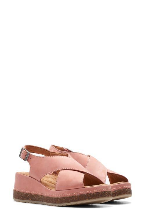 Clarks Kassanda Step Nubuck) Women's Sandals Product Image