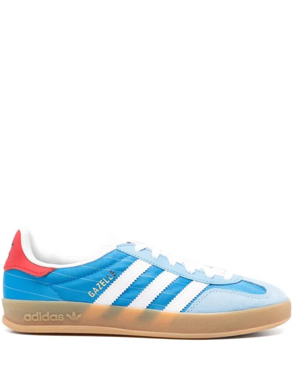 Gazelle Indoor Sneakers In Bright Blue / Ftwr W Product Image