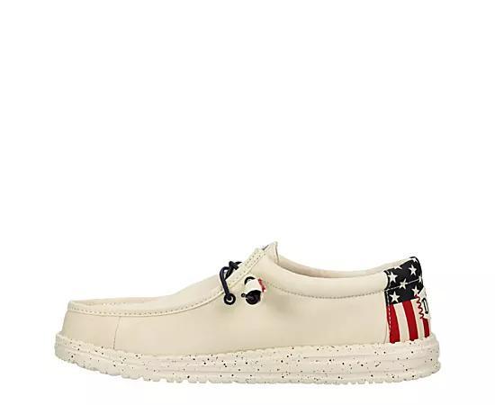 Heydude Mens Wally Americana Slip On Sneaker Product Image