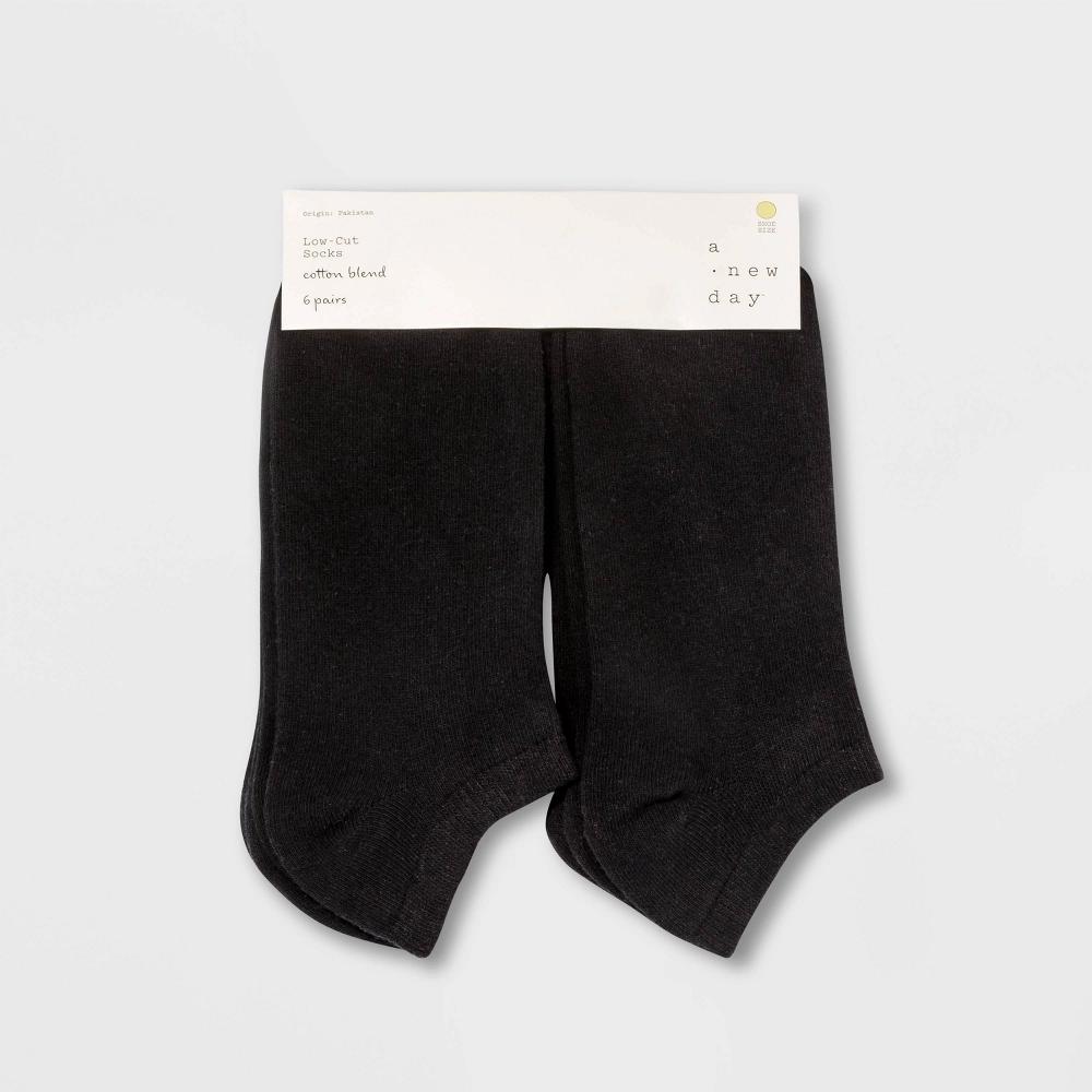 Womens 6pk Low Cut Socks - A New Day 4-10 Product Image