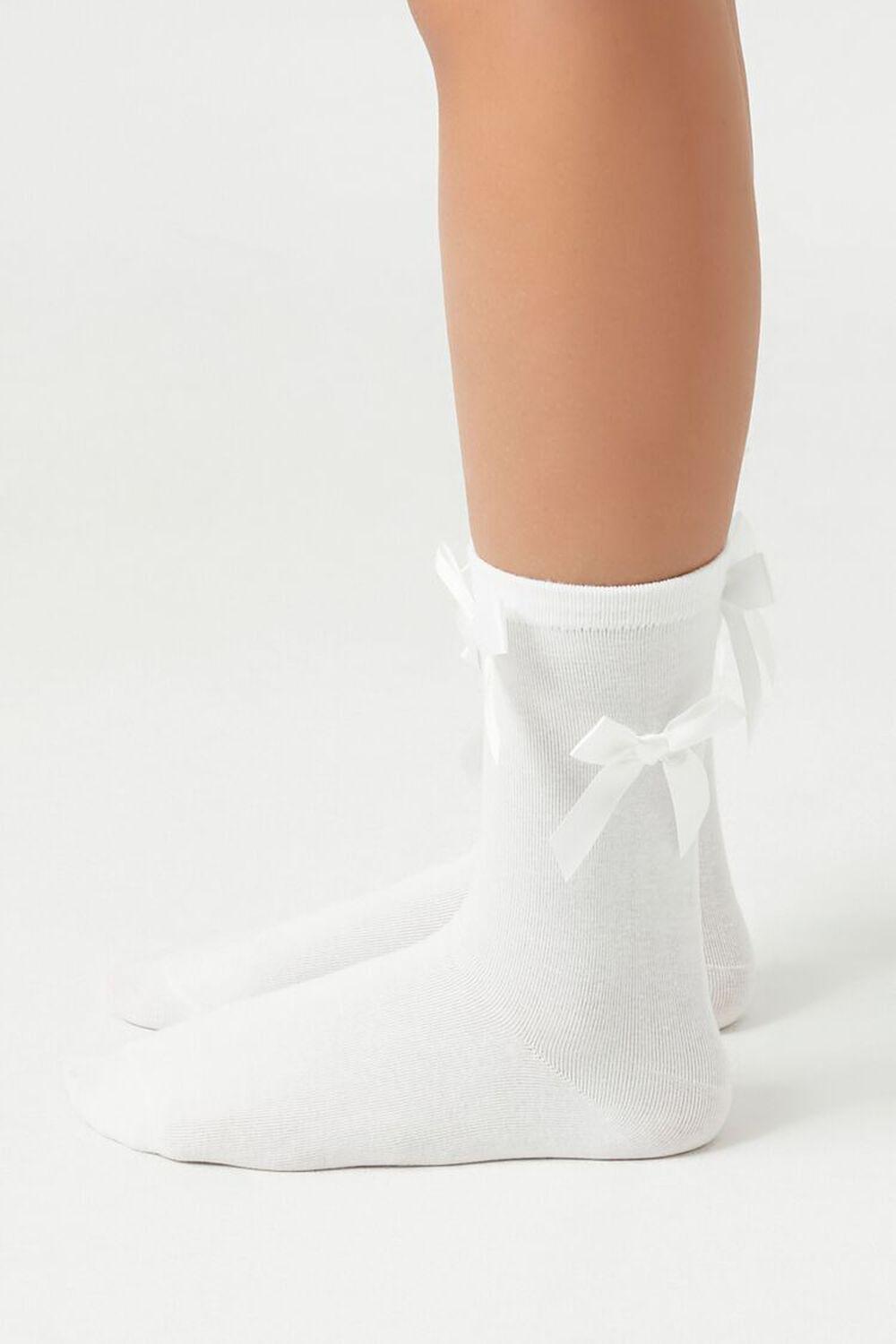 Bow Crew Socks | Forever 21 Product Image