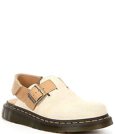 Dr. Martens Womens Jorge II Suede  Leather Clogs Product Image