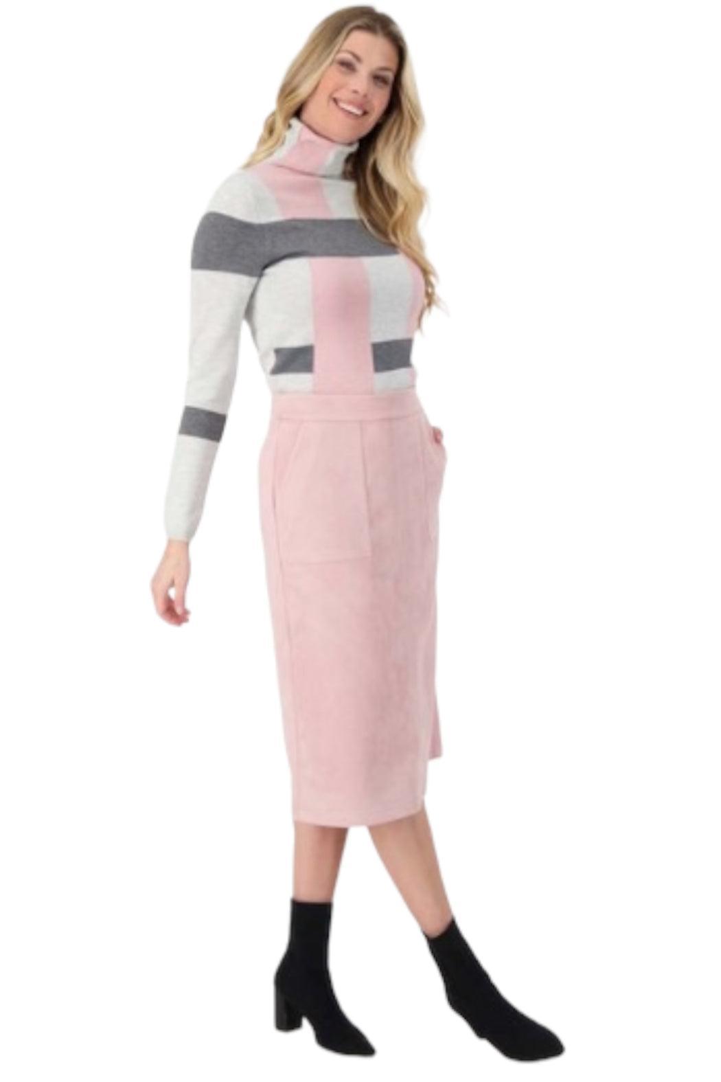 Sueded Straight Skirt product image