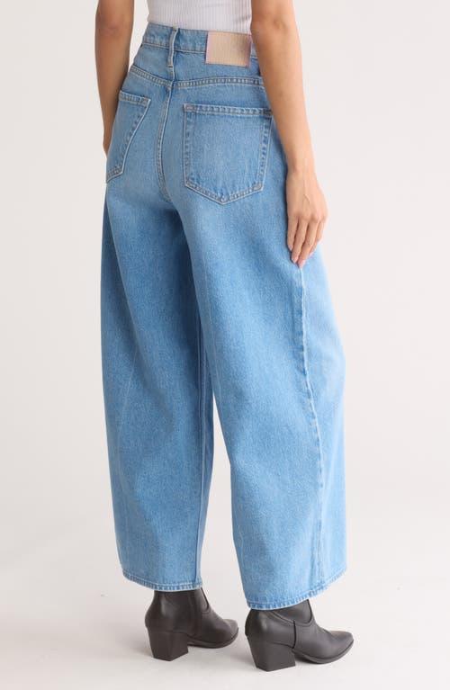 Snacks! The Dinner Bell Crop Jean In Wash All You Can Eat In Blue Product Image