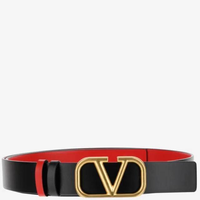 Vlogo Signature Reversible Belt In Black Product Image