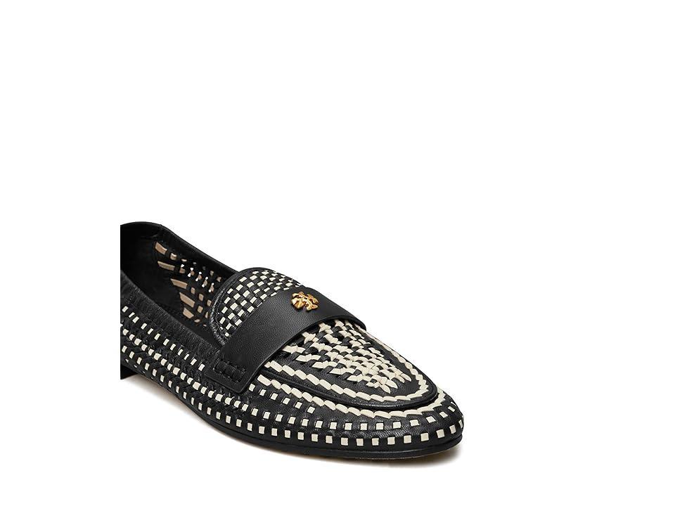 Tory Burch Woven Ballet Loafer (John Coco/Light Cream) Women's Shoes Product Image