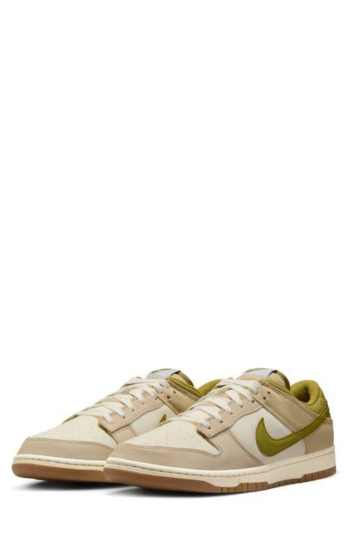 NIKE Dunk Low Basketball Sneaker In Sail/pacific Moss/cream Product Image