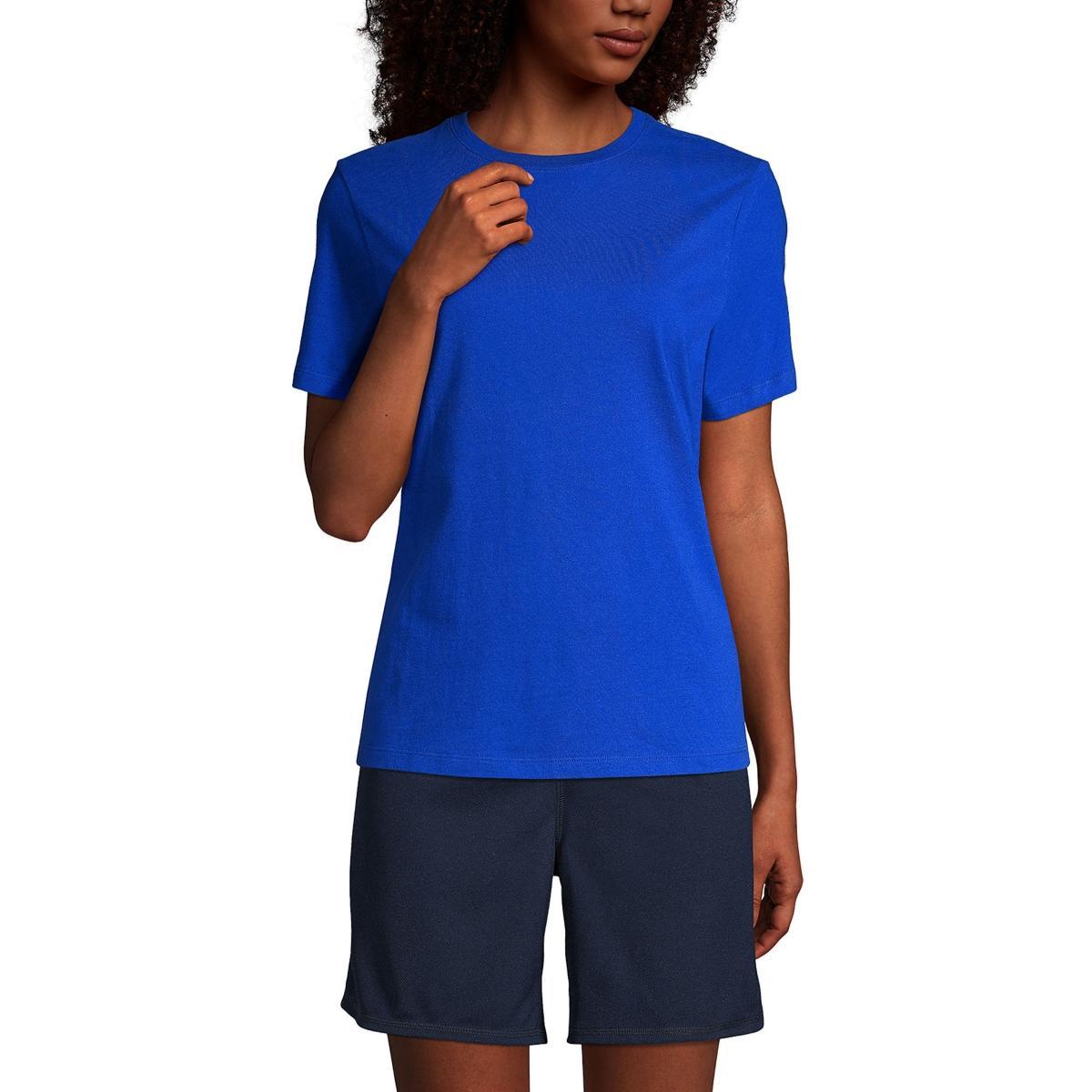 Womens Lands End Short Sleeve Essential Tee product image