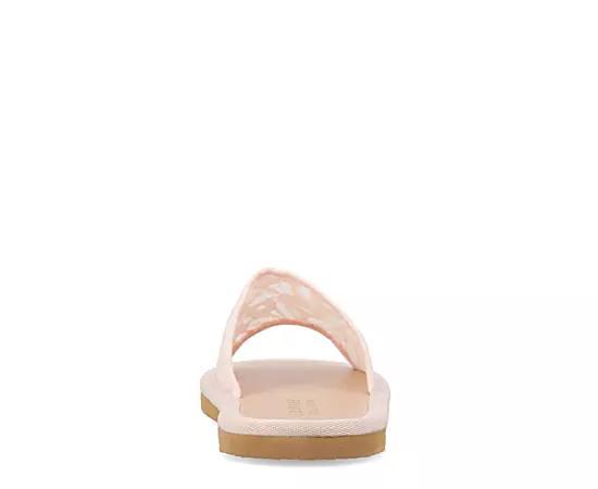 Journee Collection Womens Enola Slip On Sandals Product Image