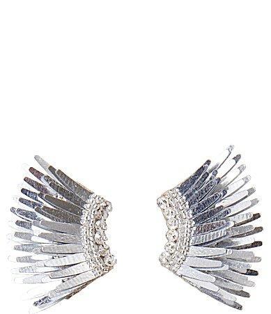 Mignonne Gavigan Mini Madeline Silver Statement Stud Earrings Product Image