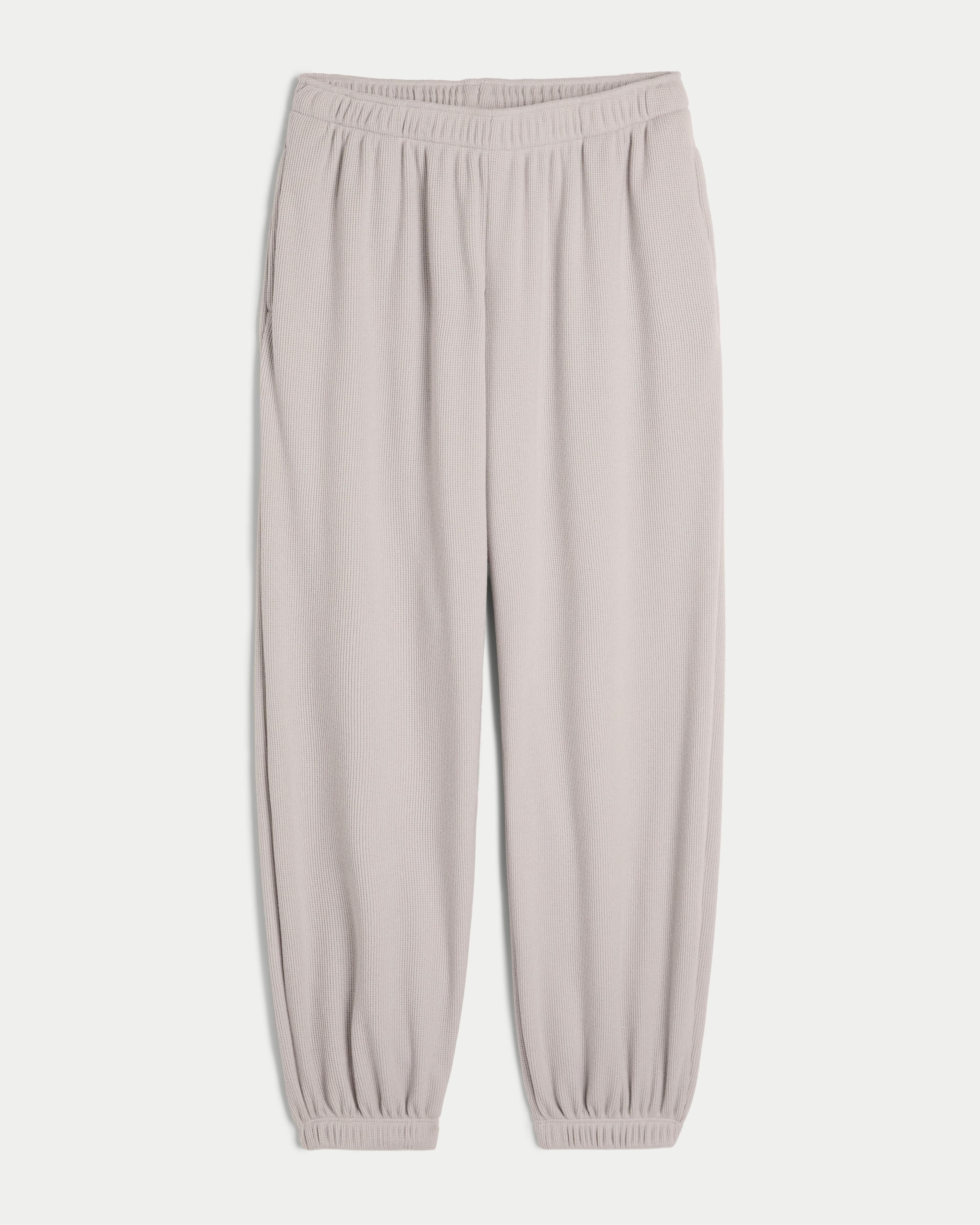 Gilly Hicks Cozy Waffle Baggy Joggers Product Image