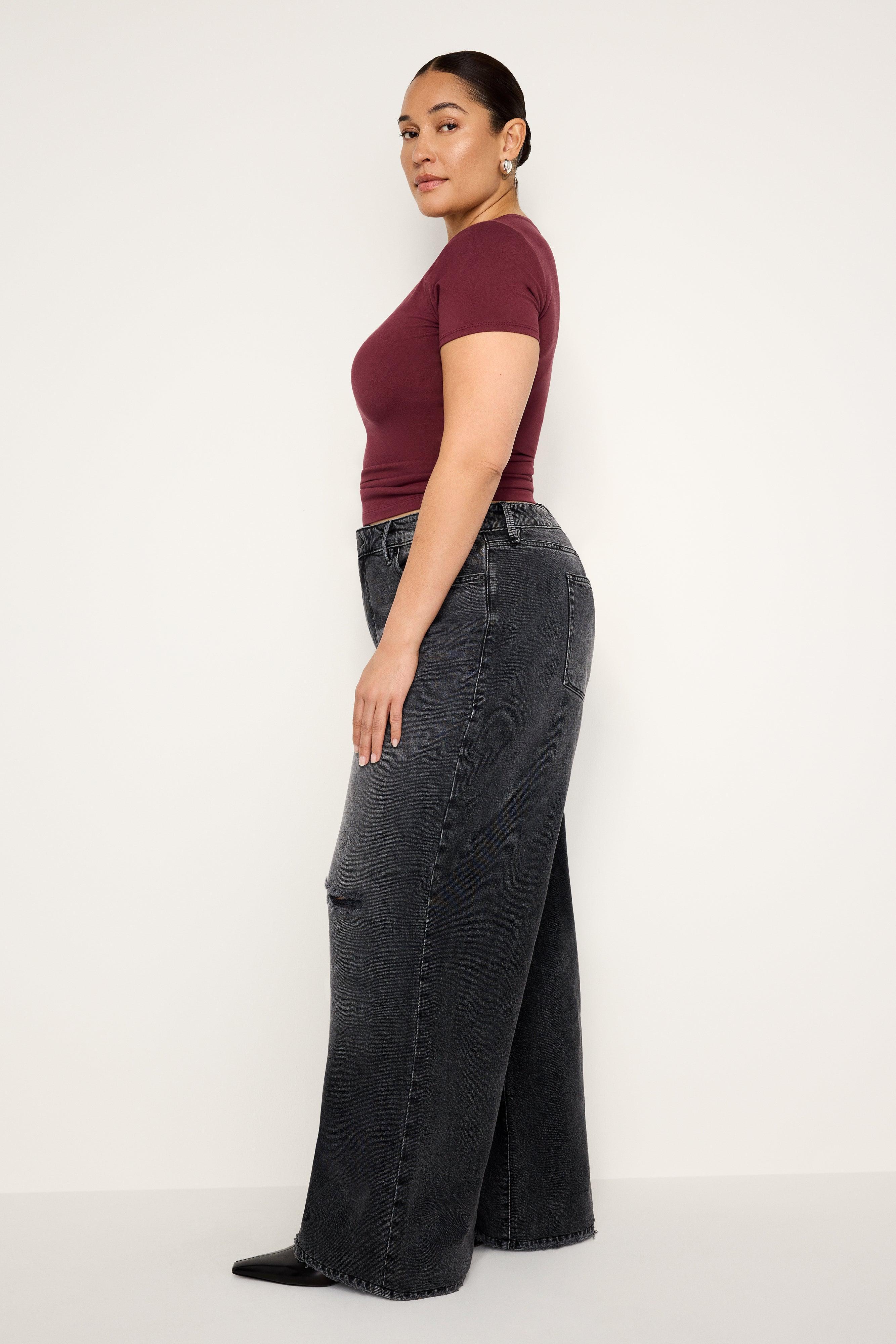 GOOD EASE RELAXED JEANS | BLACK346 Product Image