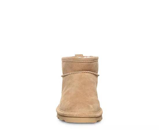 Bearpaw Womens Shorty Water Resistant Fur Boot Product Image