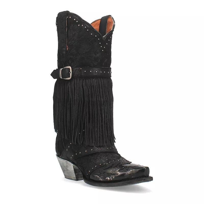 Dan Post Bed Of Roses Womens Leather Cowboy Boots Product Image