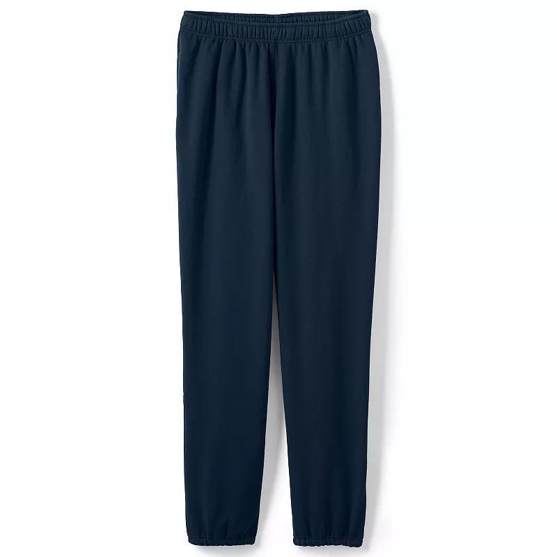 Mens Lands End Serious Sweats Sherpa-Lined Sweatpants Radiant Blue Product Image