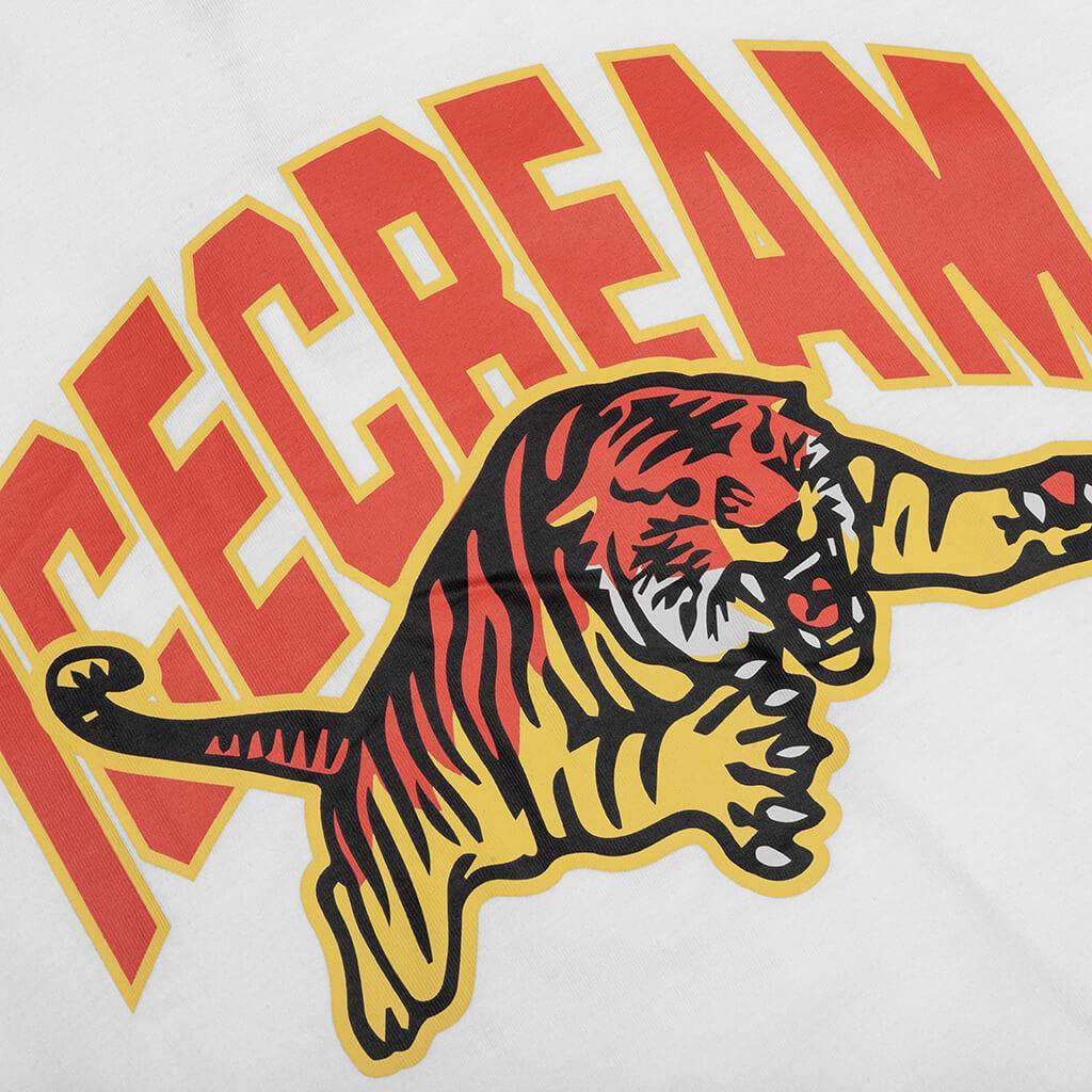 Tiger S/S Tee - White Male Product Image