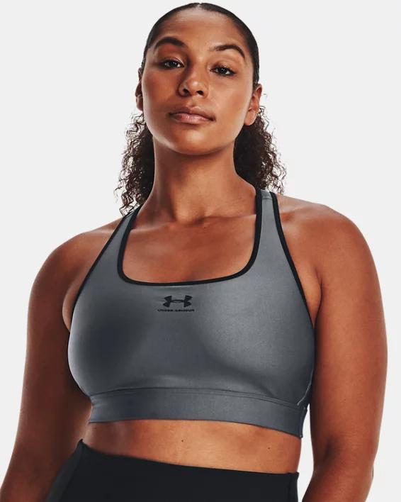 Women's HeatGear® Mid Padless Sports Bra Product Image