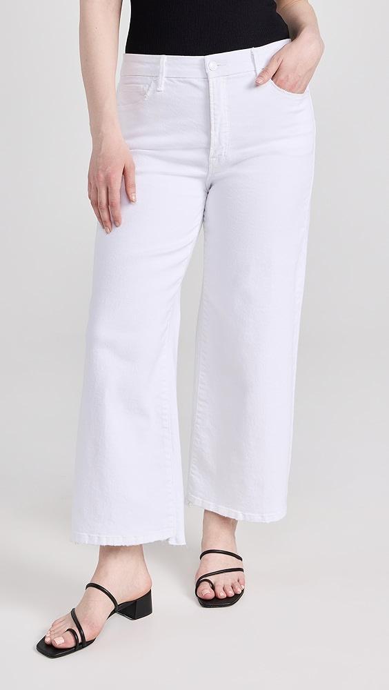 Good American Good Waist Palazzo Crop Jeans | Shopbop Product Image