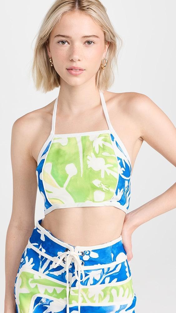 Rosie Assoulin O'Delia Halter Top | Shopbop Product Image