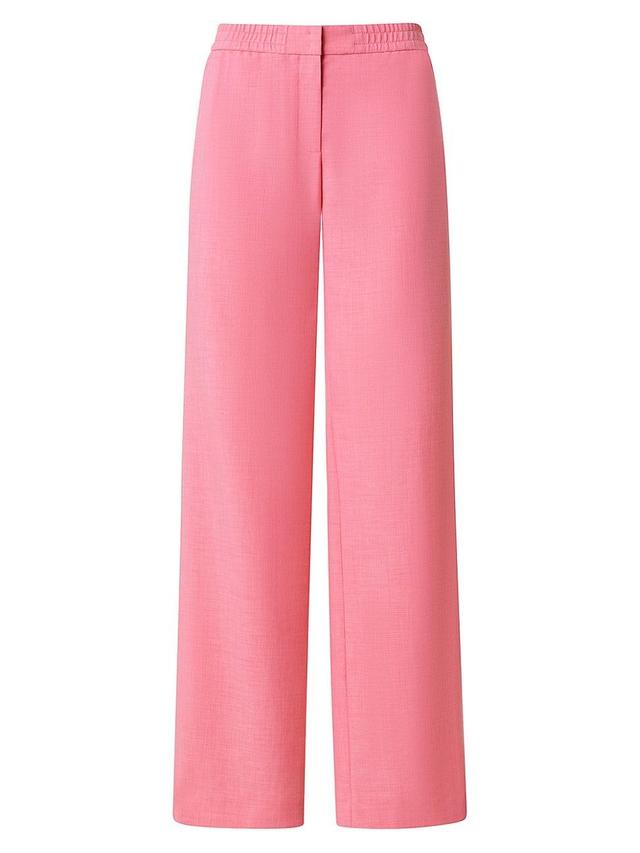 Akris punto Marla Techno Crepe Straight Leg Pants Product Image