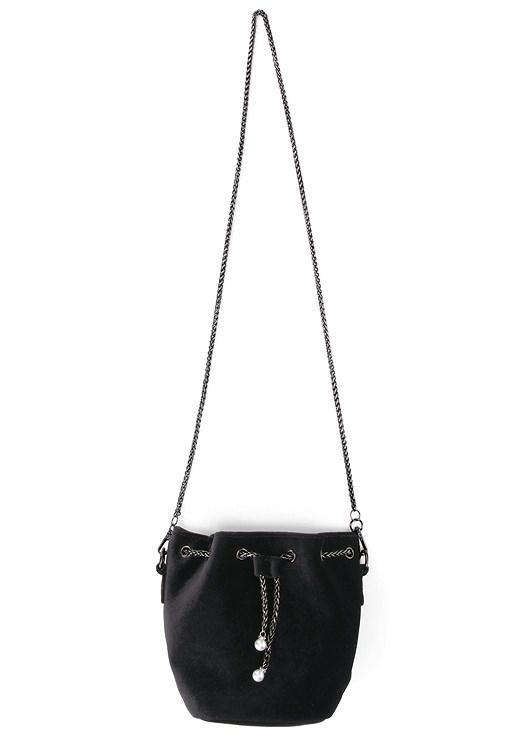 Velvet Bucket Bag Product Image