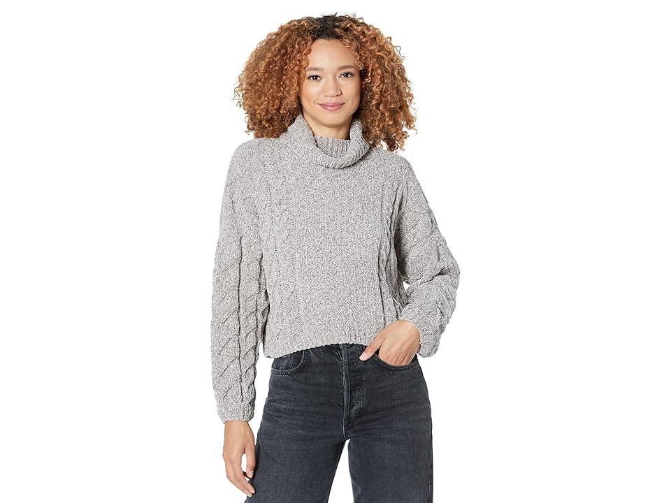 Blank NYC Braided Chenille Able Turtleneck Sweater in Tonight Only (Tonight Only) Women's Clothing product image