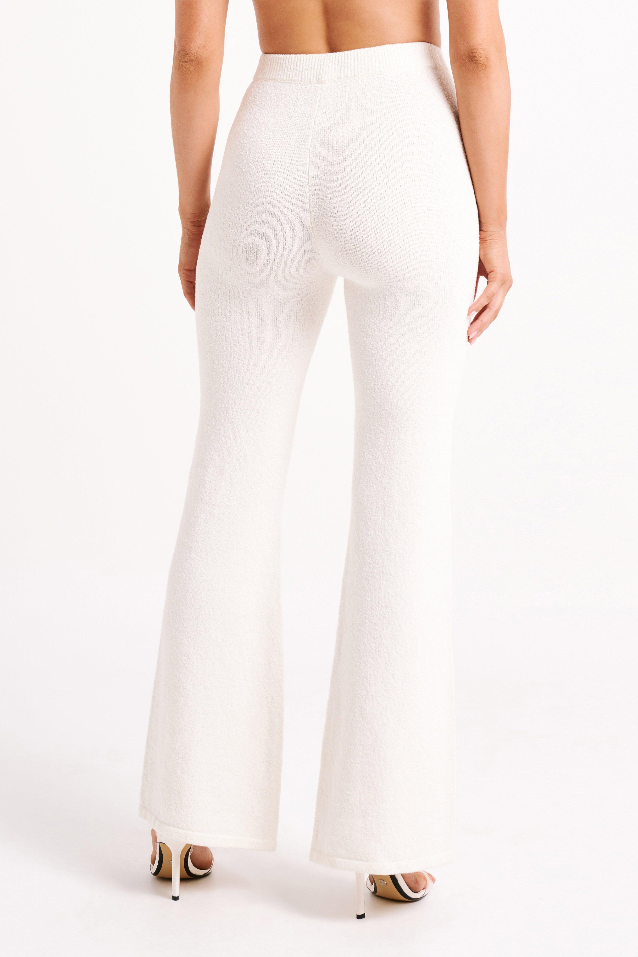 Angelina Knit Pants - Ivory Product Image