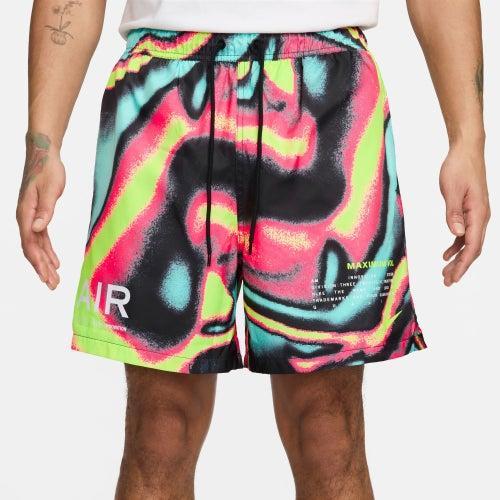 Nike Mens Club Flow Checker Logo Shorts - Black/(white) Product Image