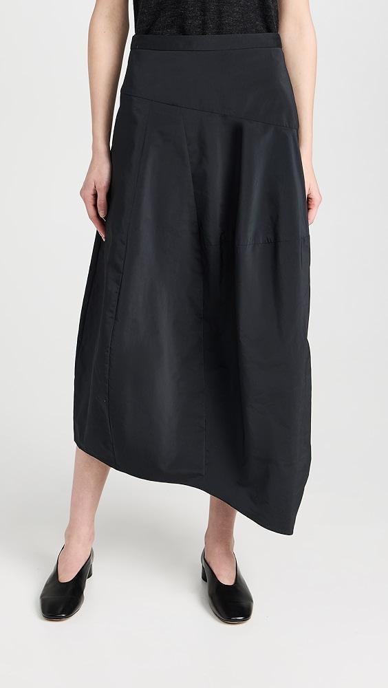 Tibi Nylon Asymmetrical Balloon Skirt | Shopbop Product Image