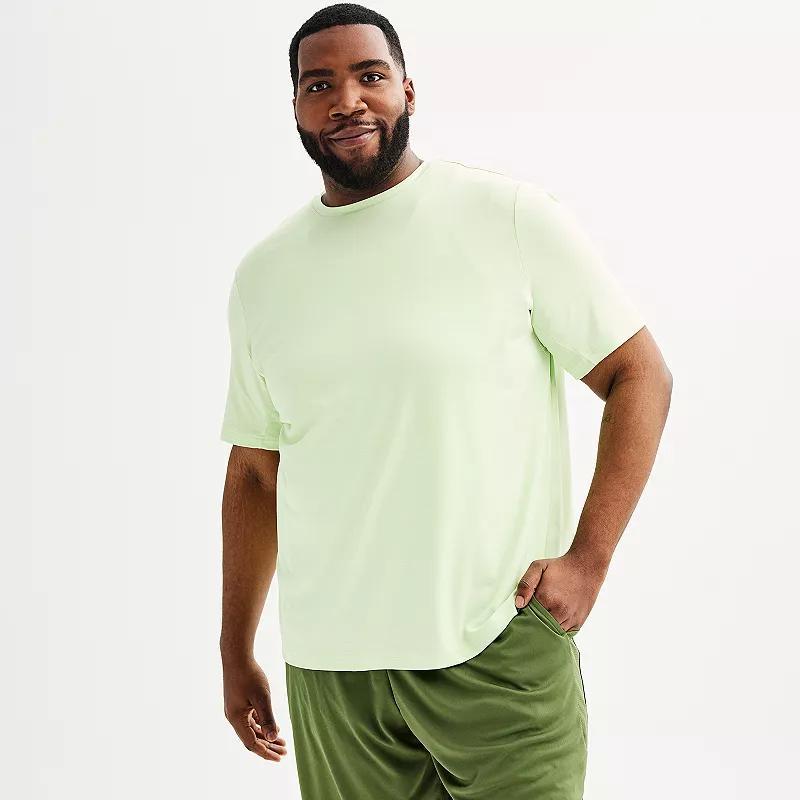 Big & Tall Tek Gear Dry Tek Tee, Mens Brisk Green Product Image