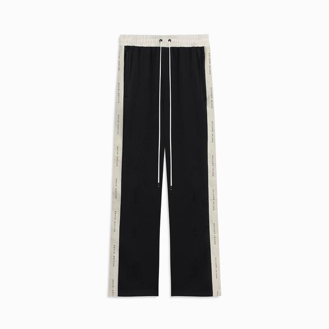 bootcut track pant / black + ivory Product Image