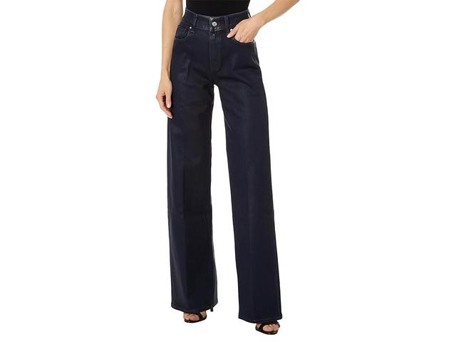 Paige Sasha in Glazed Indigo Coating (Glazed Indigo Coating) Women's Jeans Product Image