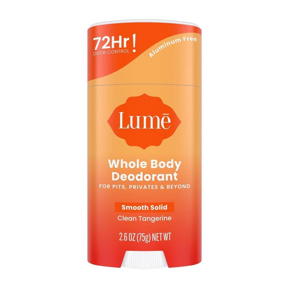 Lume Whole Body Women's Deodorant - Invisible Cream Tube - Aluminum Free - Toasted Coconut Scent - 2.2oz Product Image