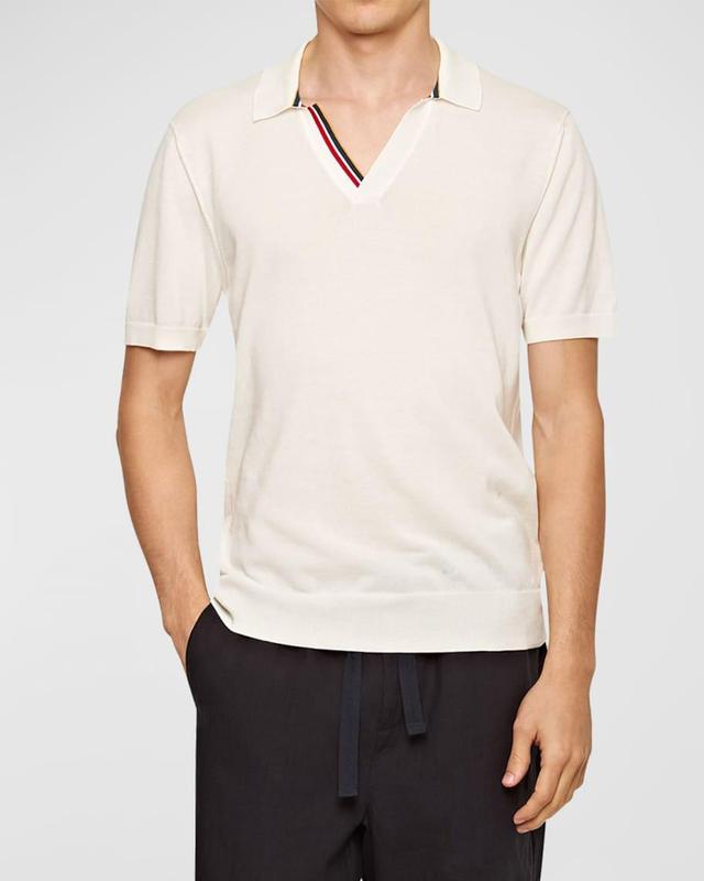 Mens Horton Tipped Polo Shirt Product Image