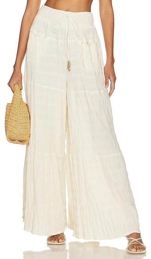 Free People In Paradise Wide Leg Pant Size L, M. Product Image