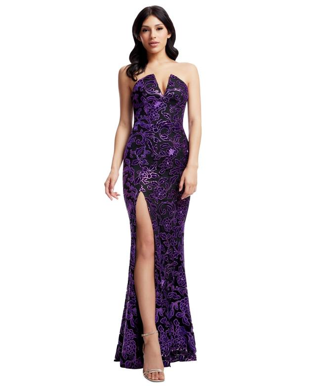 Womens Fernanda Sequin Mermaid Gown Product Image