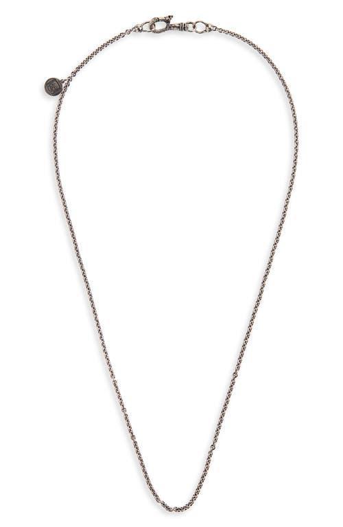 John Varvatos Skull Chain Necklace Product Image