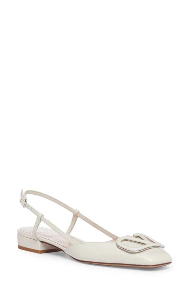 Vlogo Slingback Pump In Ivory Product Image