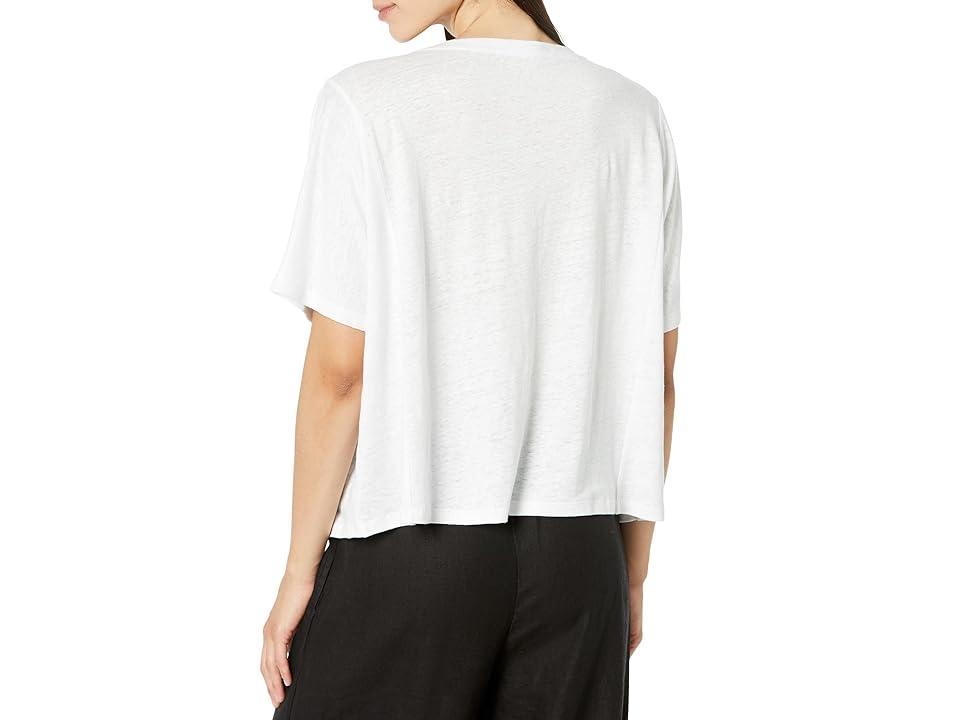 Eileen Fisher Boxy Dolman Organic Linen Top Product Image