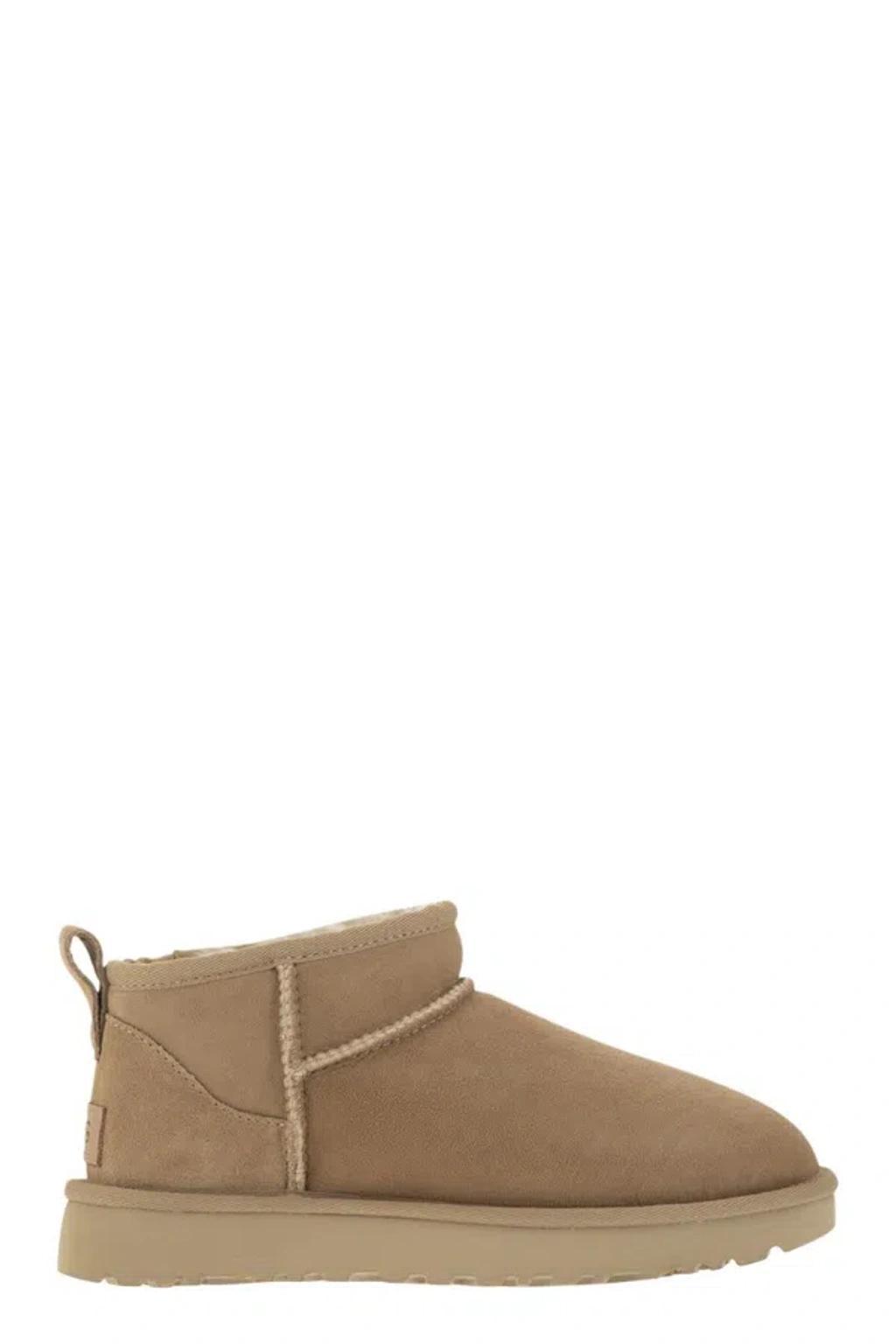 UGG Ultra Mini Classic Boot In Beige Product Image