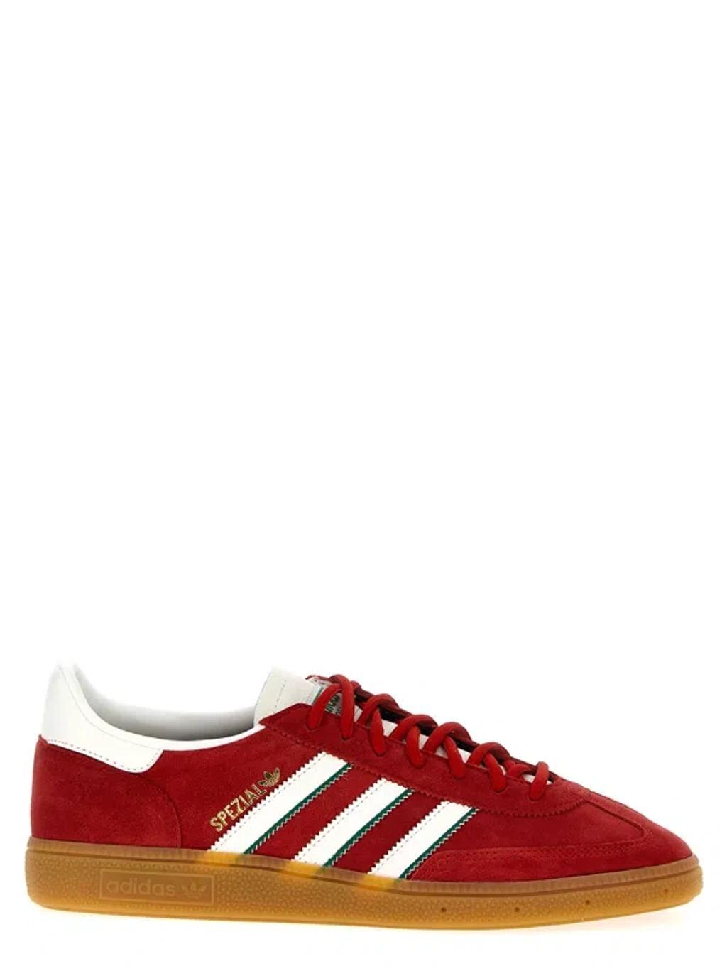 ADIDAS ORIGINALS Handball Spezial Sneakers In Red Product Image