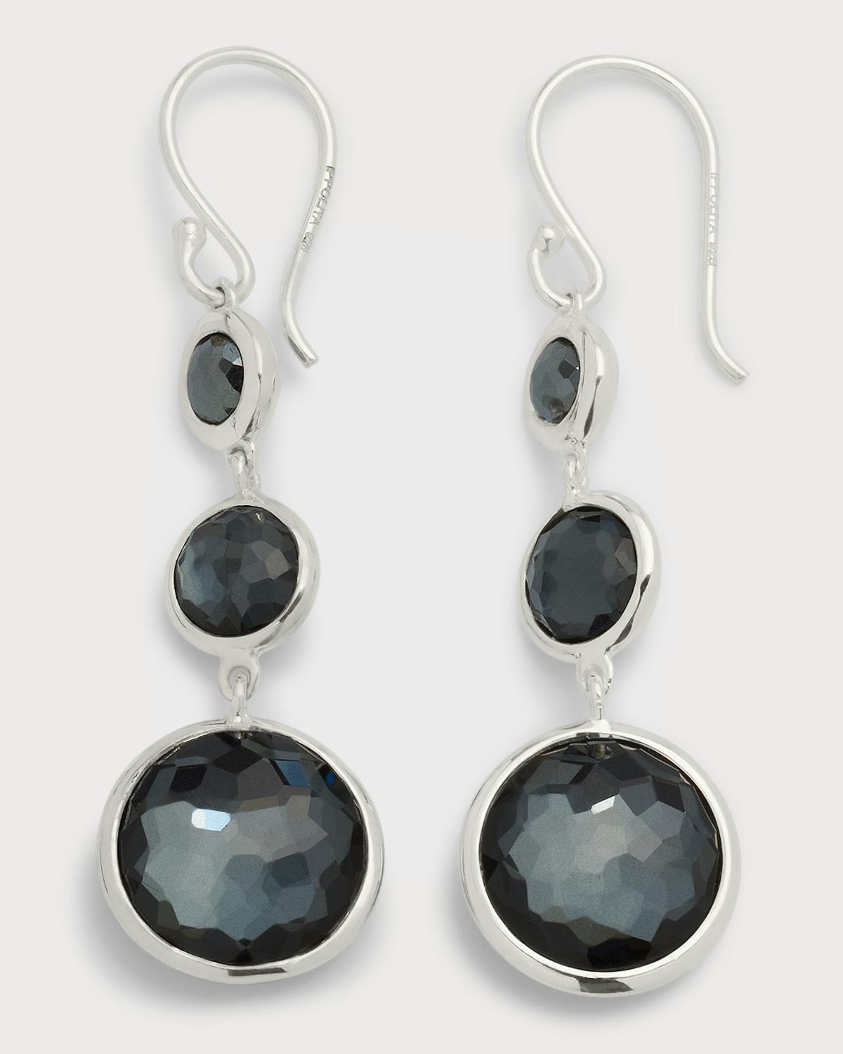 Ippolita Sterling Silver Lollipop Lollitini Hematite Drop Earrings Product Image